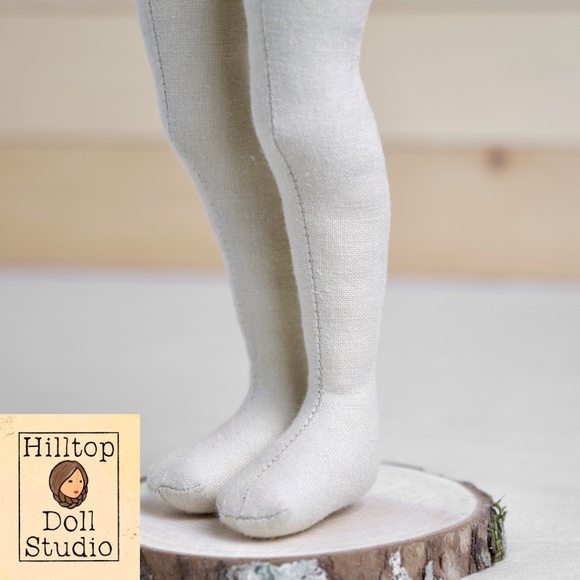 Fabric Doll "Gail" Handcrafted Textile Cloth Heirloom Primitive Doll - Picture 12 of 14